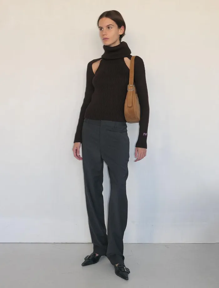 No 1477 Game Brown Women Paloma Wool Knits