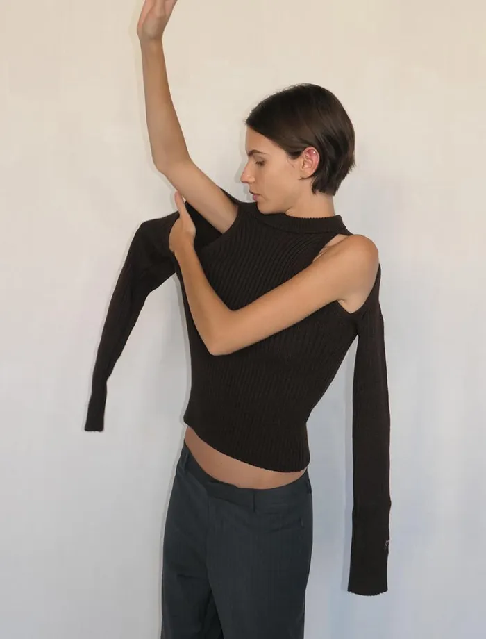No 1477 Game Brown Women Paloma Wool Knits