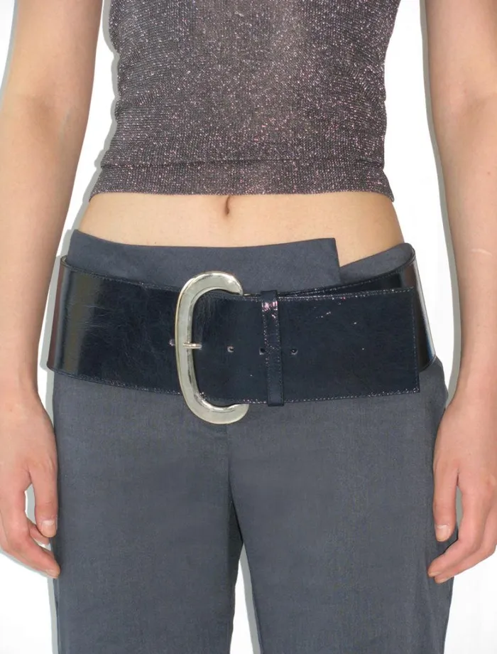No 1497 Morris Navy Women Paloma Wool Belts
