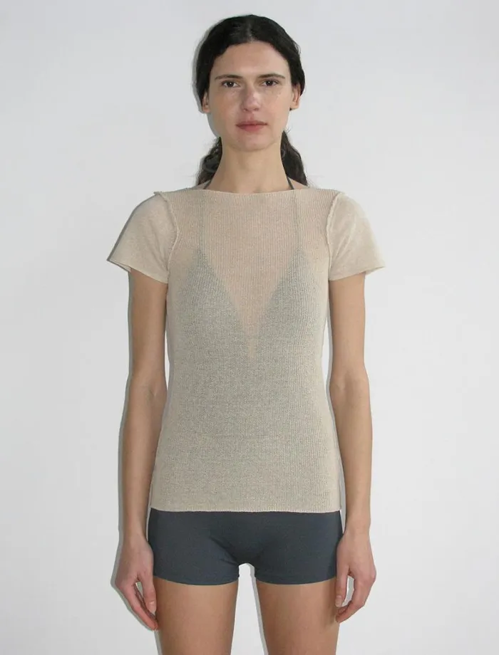 No 1506 Lope Ecru Women Paloma Wool Tops