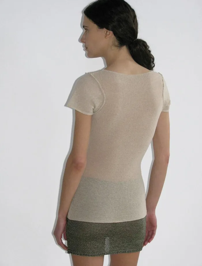 No 1506 Lope Ecru Women Paloma Wool Tops