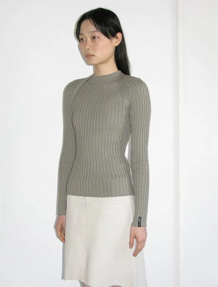 No 1544 Denys Grey Women Paloma Wool Knits