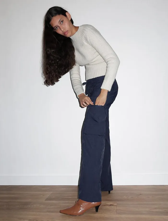 No 1770 Sese Navy Women Paloma Wool Bottoms
