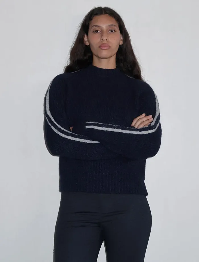 No 1786 Grand Slam Navy Women Paloma Wool Knits