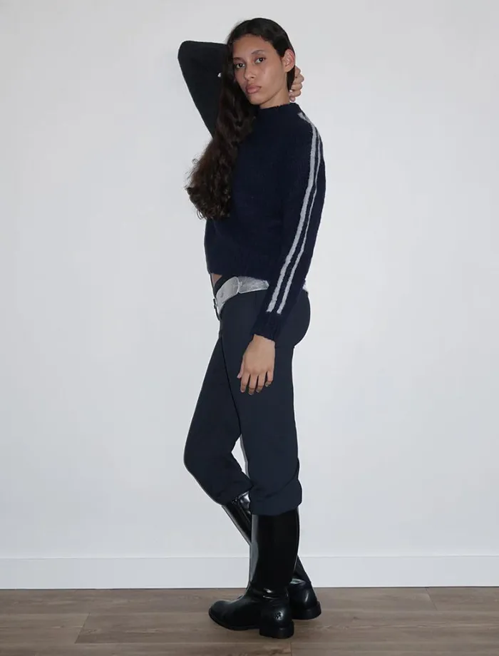 No 1786 Grand Slam Navy Women Paloma Wool Knits