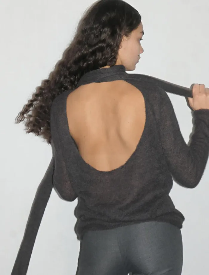 No 1830 Sulia Dark Grey Women Paloma Wool Knits