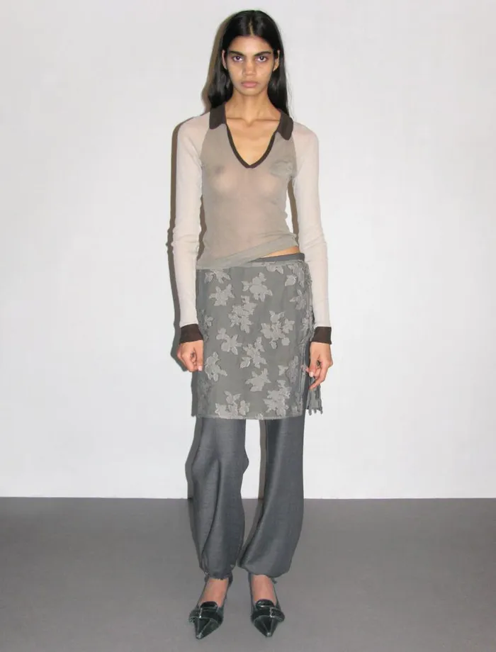 No 1863 Cedric Grey Women Paloma Wool Bottoms