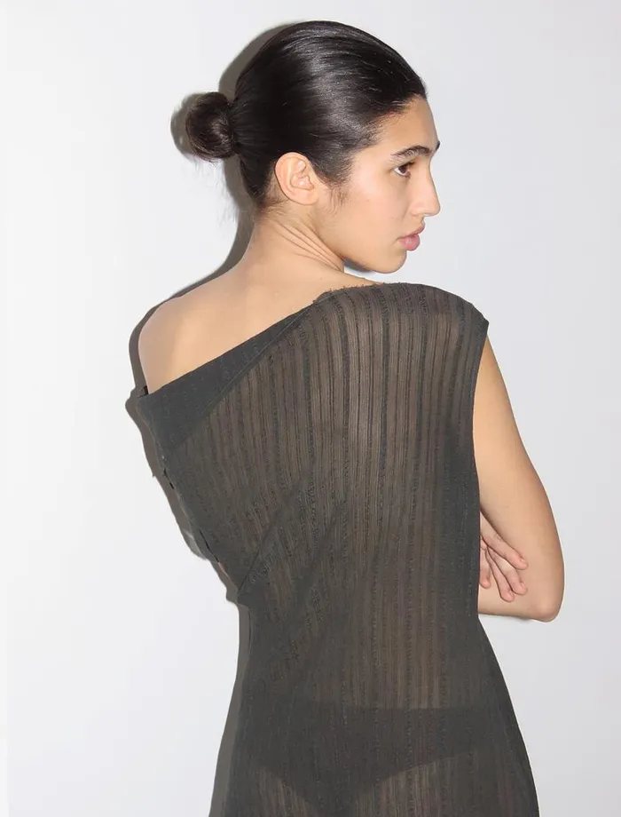 No 1921 Alice Dark Grey Women Paloma Wool Dresses