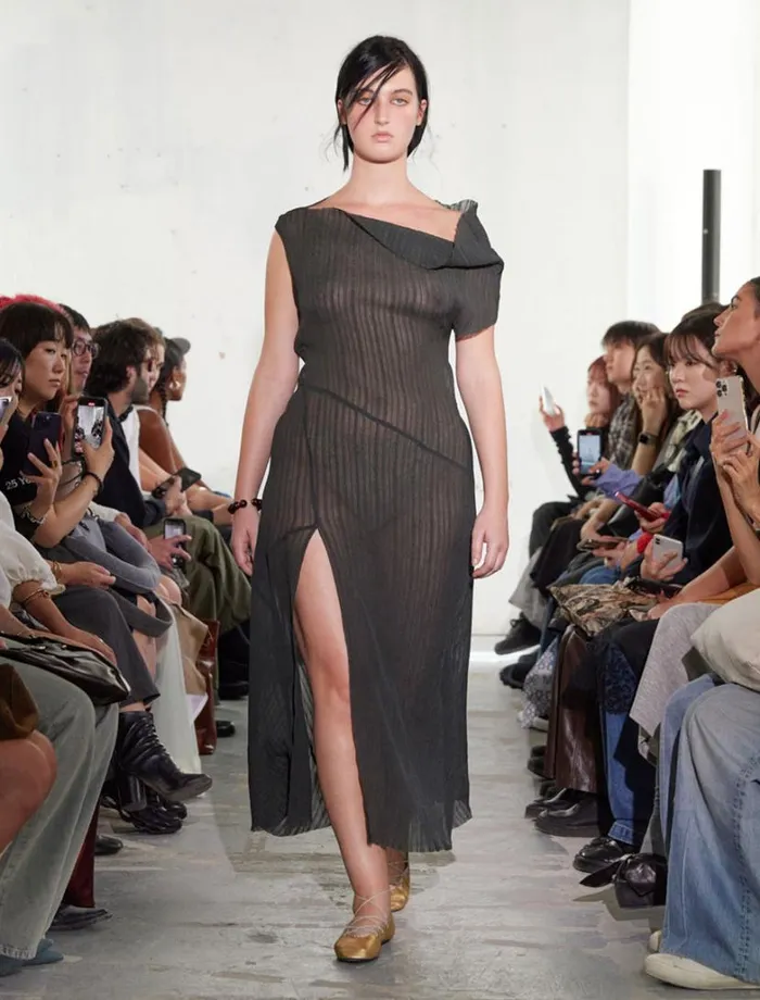 No 1921 Alice Dark Grey Women Paloma Wool Dresses