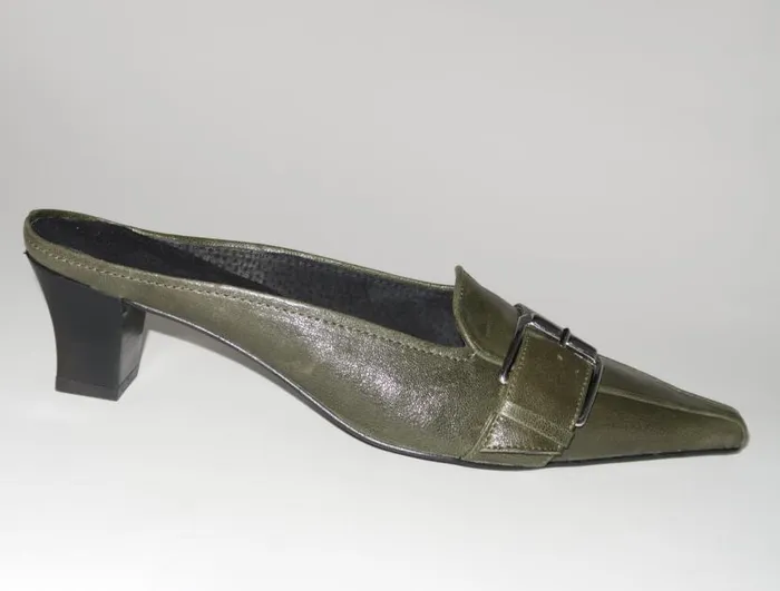 No 1973 Leslie Mule Khaki Women Paloma Wool Shoes