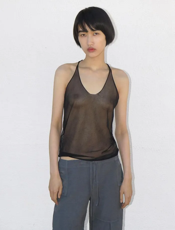 No 1980 Chupito Black Women Paloma Wool Tops