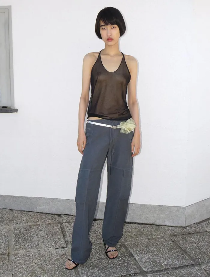 No 1980 Chupito Black Women Paloma Wool Tops