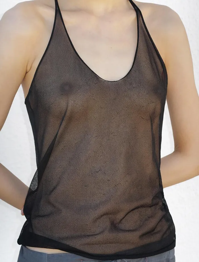 No 1980 Chupito Black Women Paloma Wool Tops