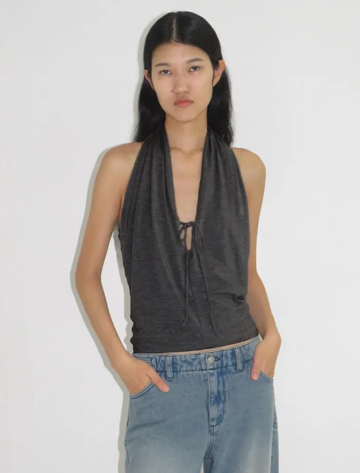 No 2027 Sapito Dark Grey Women Paloma Wool Tops