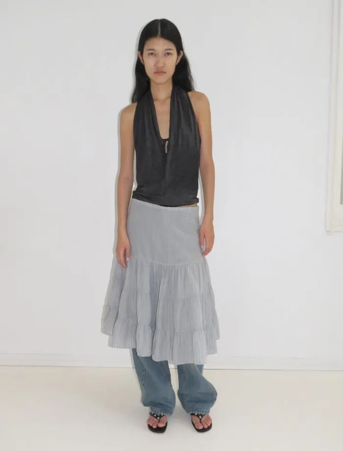 No 2027 Sapito Dark Grey Women Paloma Wool Tops