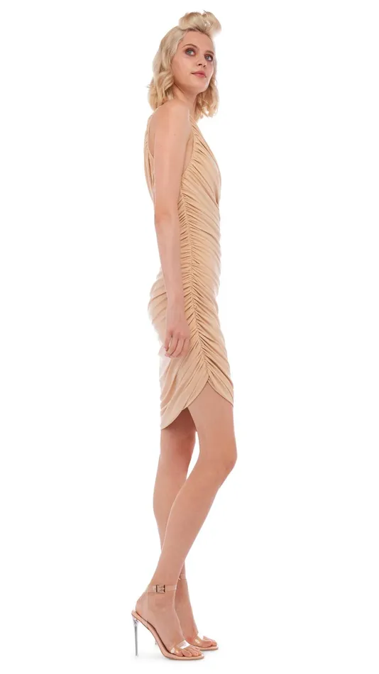 Norma Kamali Dresses DIANA DRESS Con Leche 8211 Clothing