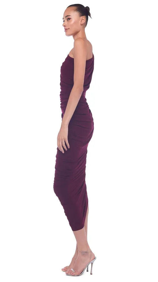 Norma Kamali Dresses DIANA GOWN Plum 8211 Clothing