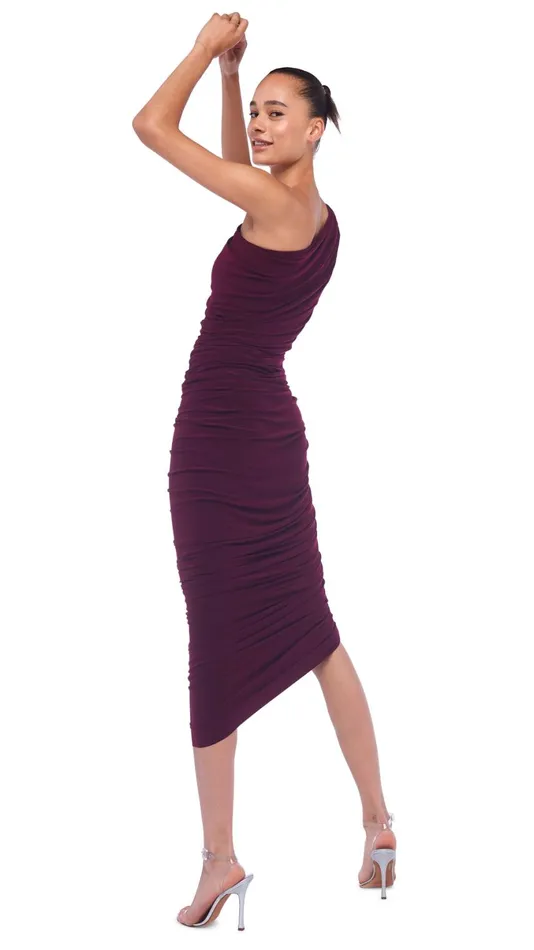 Norma Kamali Dresses DIANA GOWN Plum 8211 Clothing