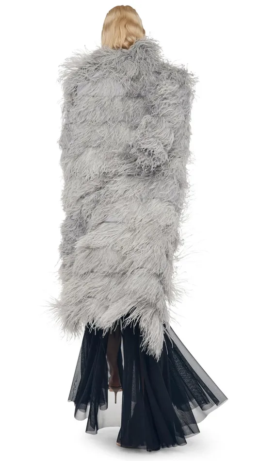 Norma Kamali Dresses WALTER FISHTAIL GOWN Blacksnow White 8211 Clothing