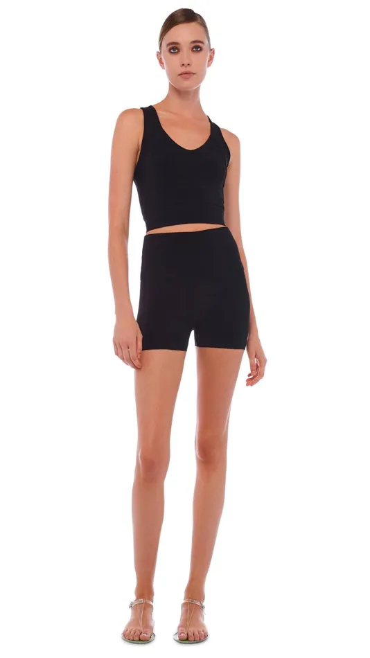 Norma Kamali Tops ACTIVE BRA Black 8211 Clothing
