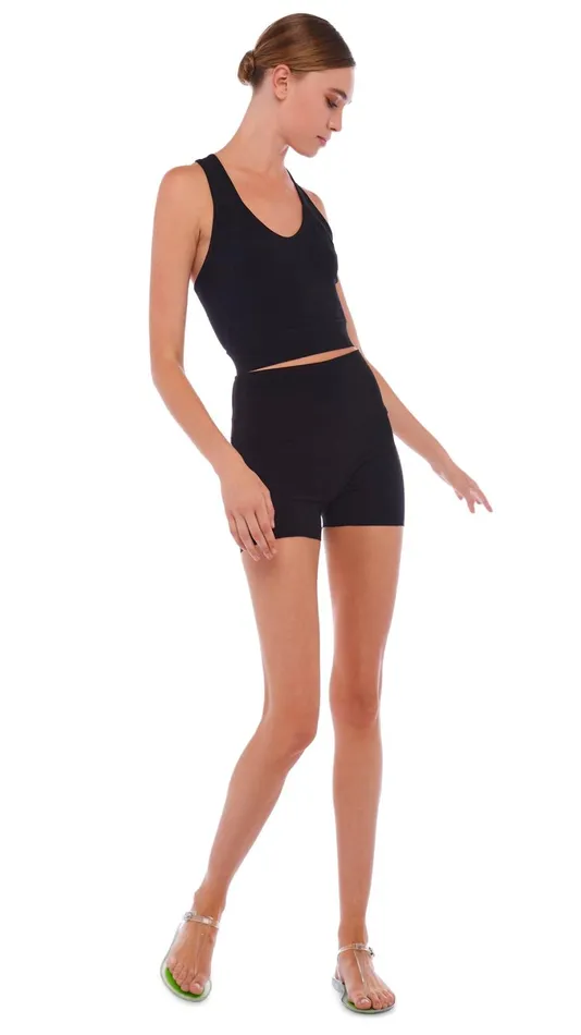 Norma Kamali Tops ACTIVE BRA Black 8211 Clothing