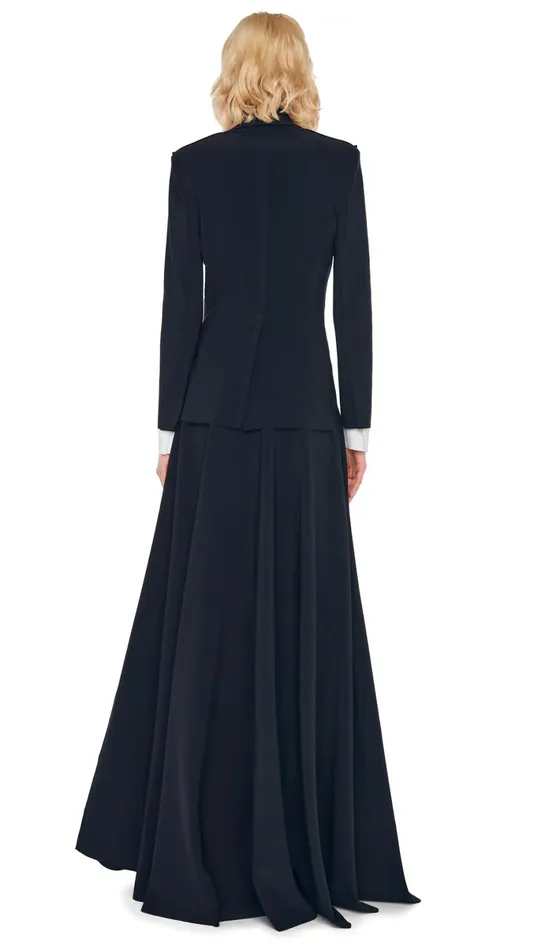 Norma Kamali Wardrobe LONG GRACE SKIRT With CLASSIC SINGLE BREASTED JACKET 8211 Clothing Norma Kamali Wardrobe LONG GRACE SKIRT With CLASSIC SINGLE BREASTED JACKET 8211 Clothing