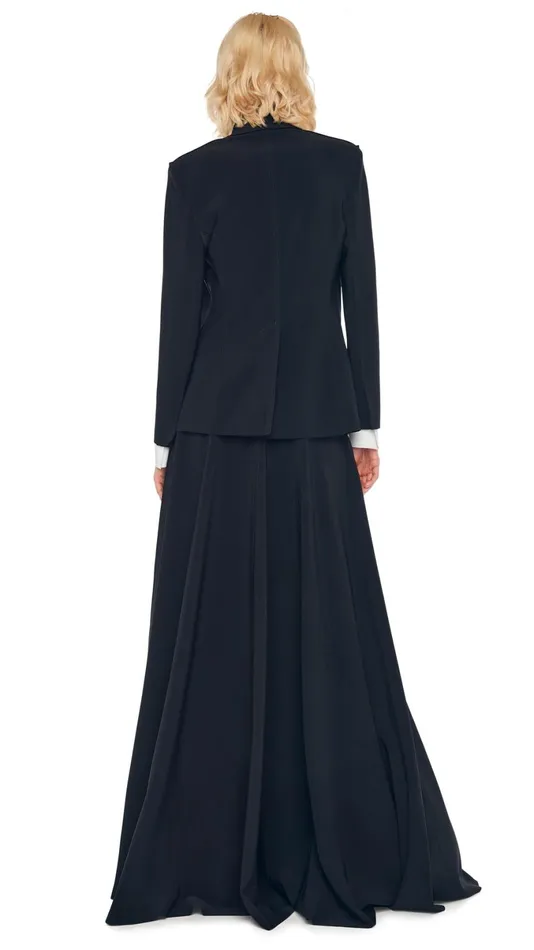 Norma Kamali Wardrobe LONG GRACE SKIRT With CLASSIC SINGLE BREASTED JACKET 8211 Clothing Norma Kamali Wardrobe LONG GRACE SKIRT With CLASSIC SINGLE BREASTED JACKET 8211 Clothing