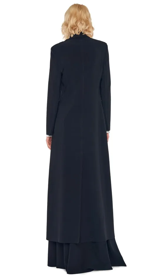 Norma Kamali Wardrobe LONG GRACE SKIRT With SINGLE BREASTED COAT 8211 Clothing Norma Kamali Wardrobe LONG GRACE SKIRT With SINGLE BREASTED COAT 8211 Clothing