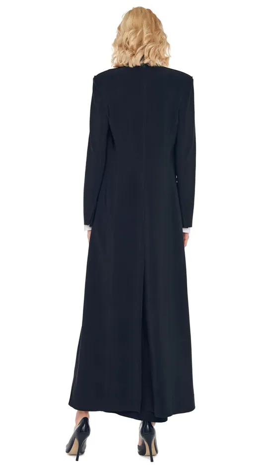 Norma Kamali Wardrobe SIDE SLIT LONG SKIRT With SINGLE BREASTED COAT 8211 Clothing Norma Kamali Wardrobe SIDE SLIT LONG SKIRT With SINGLE BREASTED COAT 8211 Clothing