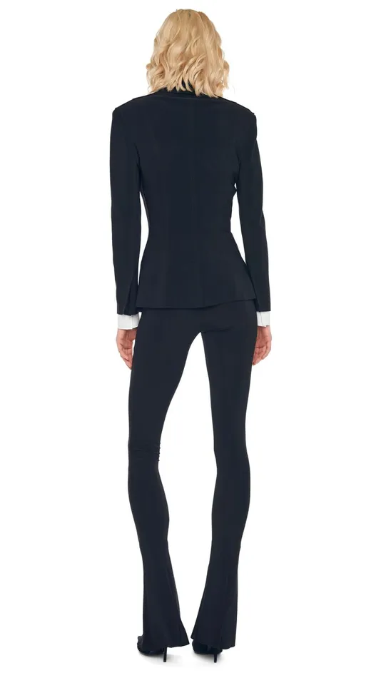 Norma Kamali Wardrobe SPAT LEGGING With SINGLE BREASTED BOY FIT JACKET 8211 Clothing Norma Kamali Wardrobe SPAT LEGGING With SINGLE BREASTED BOY FIT JACKET 8211 Clothing