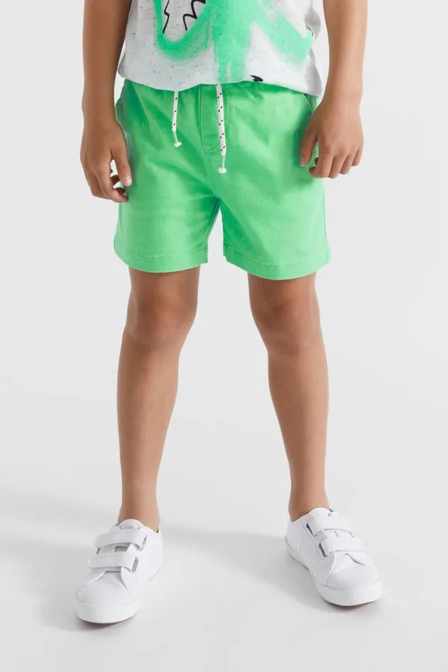Occasion Boy Seed Heritage Core Logo Short Pine Lime