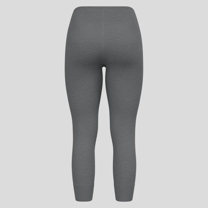 Odlo Base Layers The Active Warm Base Layer 34 Bottoms Odlo Steel Grey Melange 8211 Women
