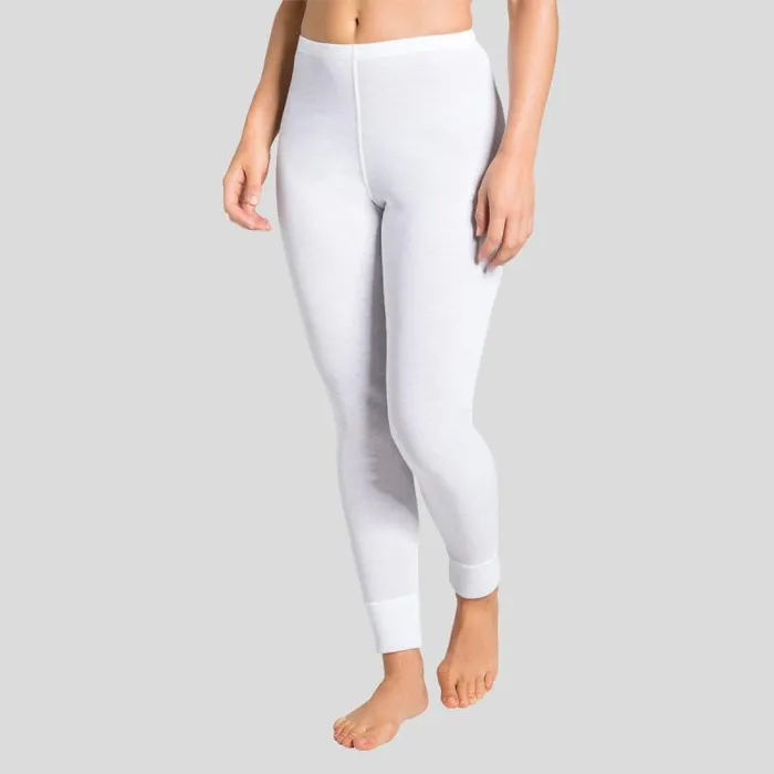Odlo Base Layers The Active Warm Base Layer Bottoms White 8211 Women