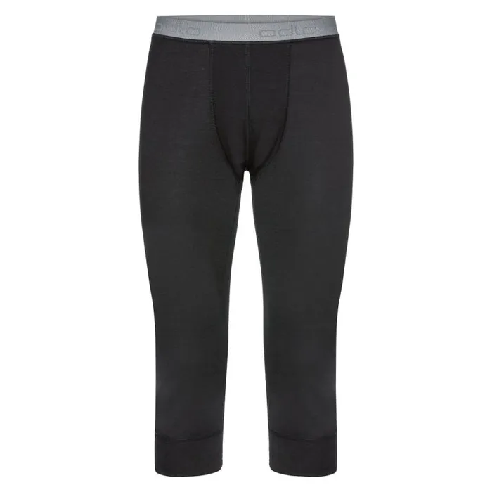 Odlo Base Layers The Natural 100 Merino Warm Base Layer 34 Pants Black 8211 Men