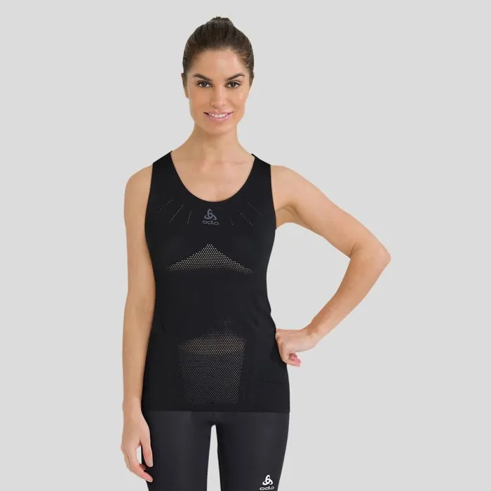 Odlo Base Layers The Performance Breathe XLight Cycling Sports Underwear Singlet Black 8211 Women Odlo Base Layers The Performance Breathe XLight Cycling Sports Underwear Singlet Black 8211 Women