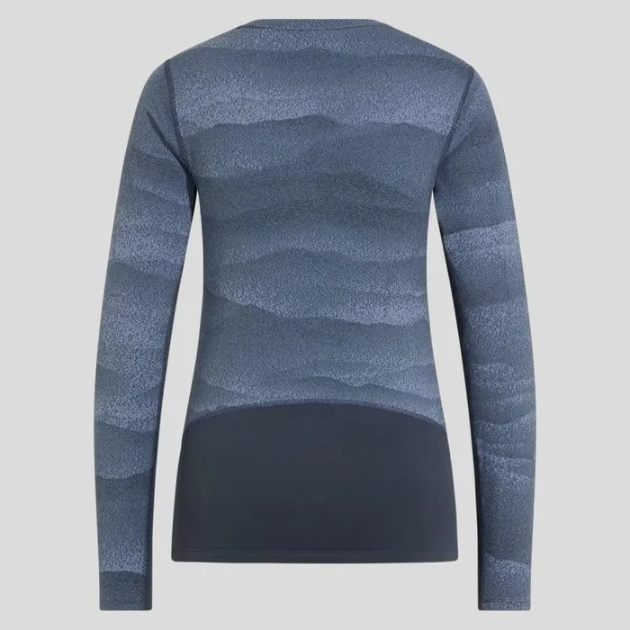 Odlo Base Layers The Whistler Base Layer Top Folkstone Gray 8211 India Ink 8211 Women