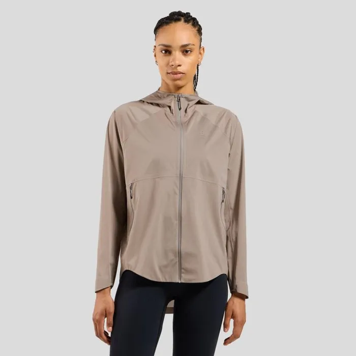 Odlo Jackets and Vests The Active 365 Performance Knit Waterproof Jacket Cinder 8211 Women