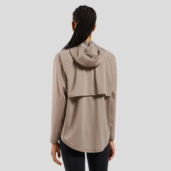 Odlo Jackets and Vests The Active 365 Performance Knit Waterproof Jacket Cinder 8211 Women