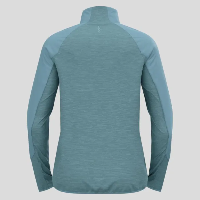 Odlo Jackets and Vests The Run Easy Warm Hybrid Jacket Provincial Blue 8211 Men