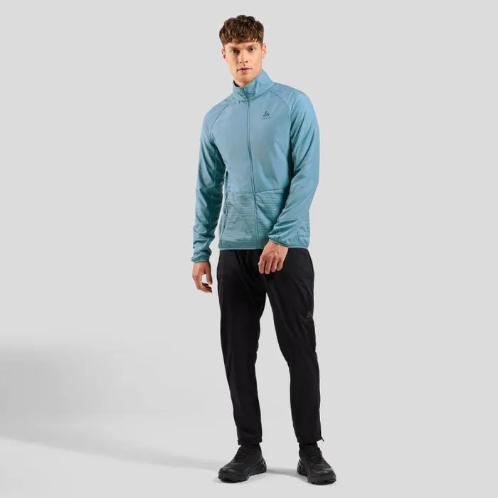 Odlo Jackets and Vests The Run Easy Warm Hybrid Jacket Provincial Blue 8211 Men