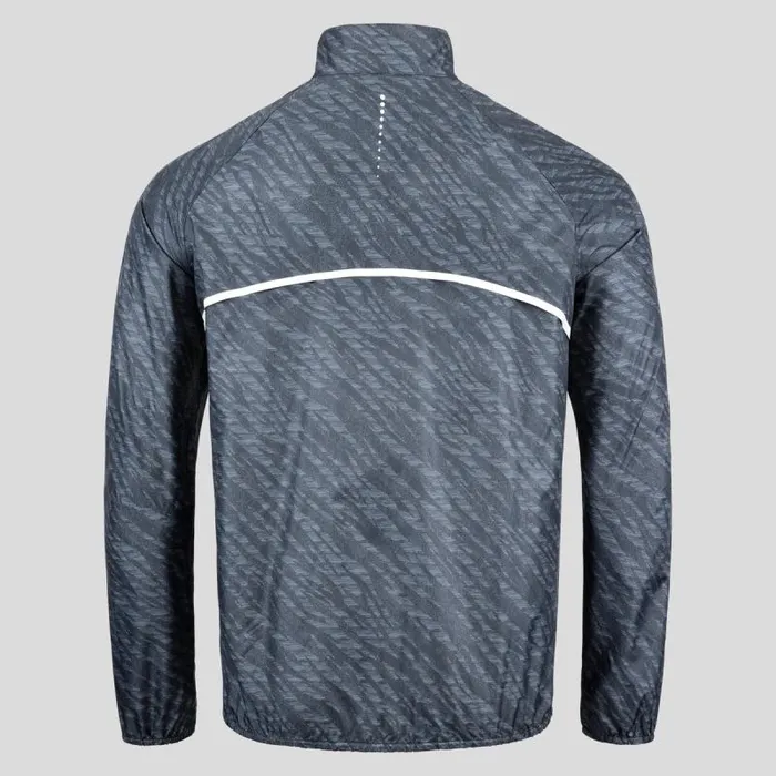 Odlo Jackets and Vests The Zeroweight Print Running Jacket Black 8211 Men