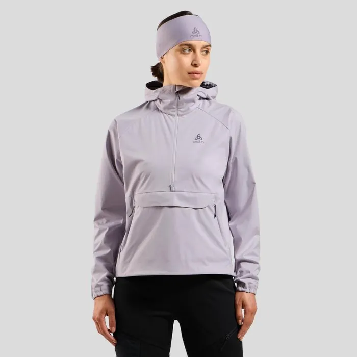 Odlo Jackets and Vests The Zeroweight Pro Warm Windproof CrossCountry Anorak Misty Lilac 8211 Women