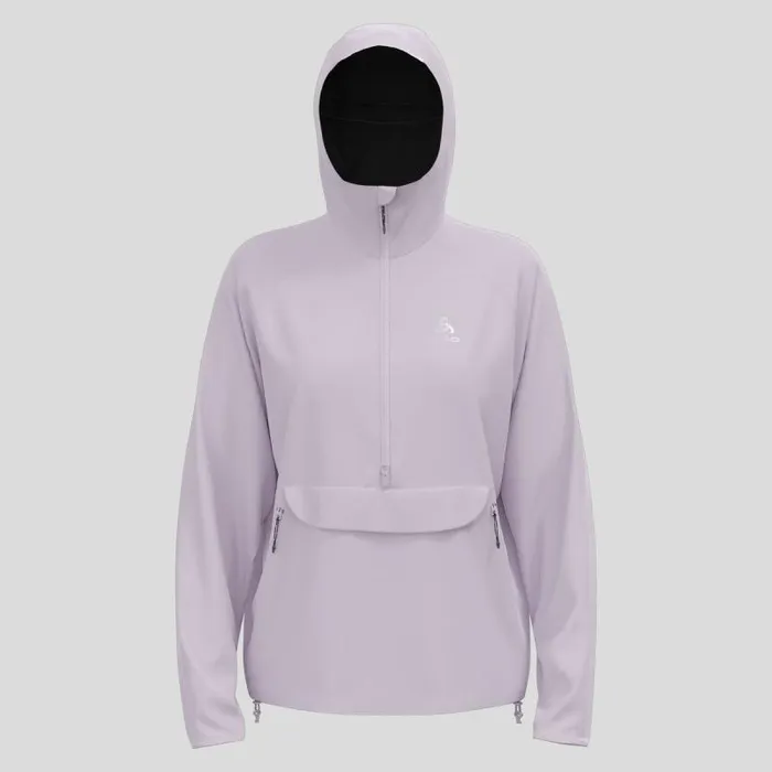 Odlo Jackets and Vests The Zeroweight Pro Warm Windproof CrossCountry Anorak Misty Lilac 8211 Women