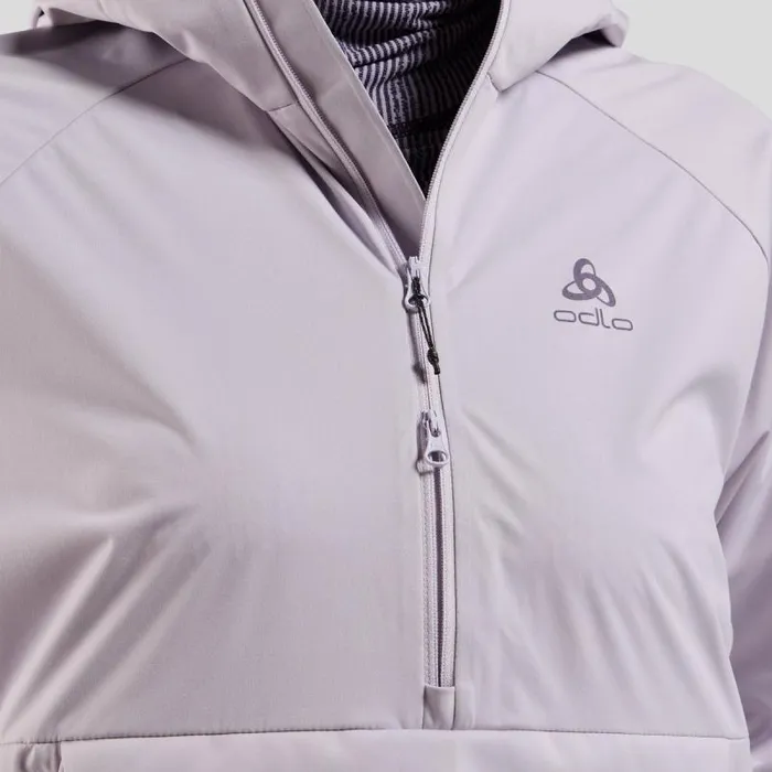 Odlo Jackets and Vests The Zeroweight Pro Warm Windproof CrossCountry Anorak Misty Lilac 8211 Women