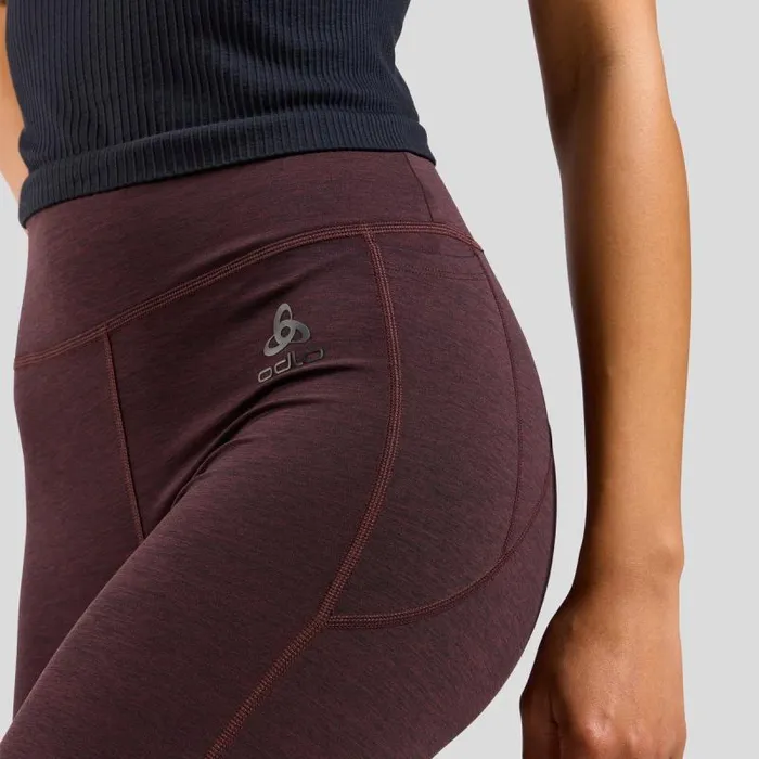 Odlo Pants and Tights The Active 365 Melange Training Tights Fudge Melange 8211 Women