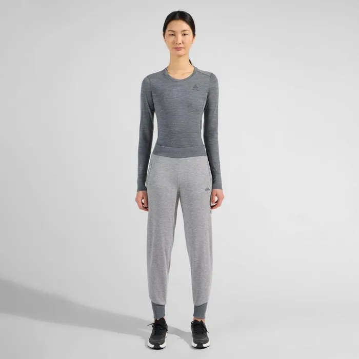 Odlo Pants and Tights The Move Training Sweatpants Grey Melange 8211 Women