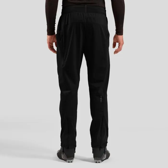 Odlo Pants and Tights The Zeroweight Pro Warm Windproof CrossCountry Pants Black 8211 Men