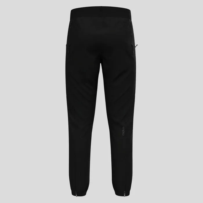 Odlo Pants and Tights The Zeroweight Pro Warm Windproof CrossCountry Pants Black 8211 Men