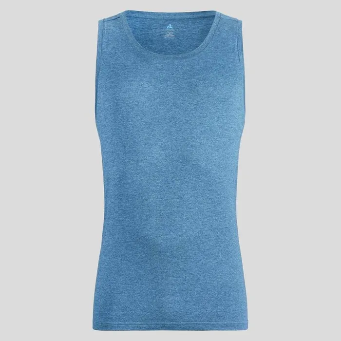 Odlo Tshirts and Polos The Active 365 Tank Top Blue Wing Teal Melange 8211 Men