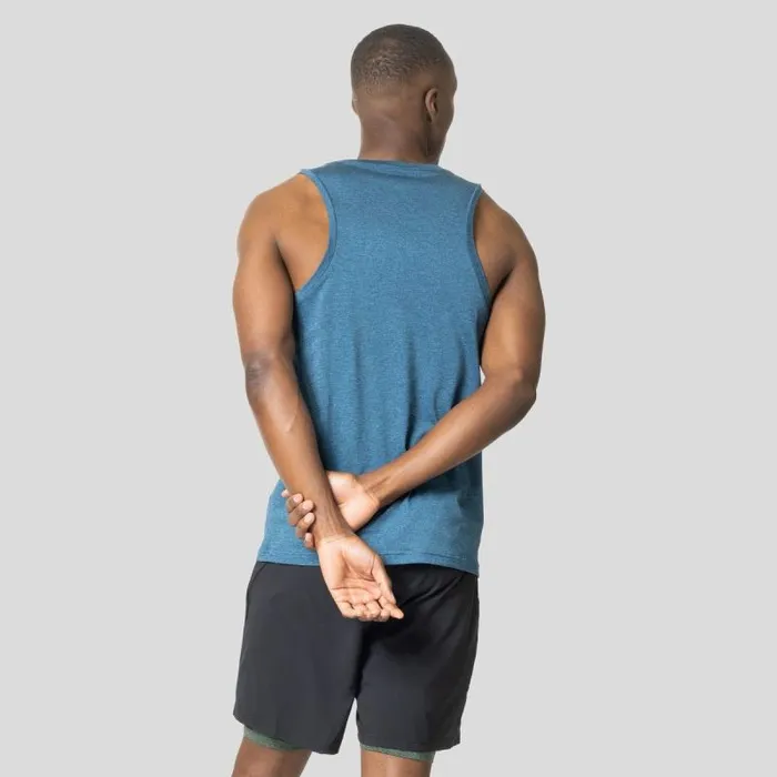 Odlo Tshirts and Polos The Active 365 Tank Top Blue Wing Teal Melange 8211 Men